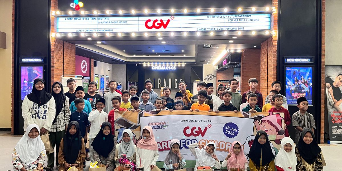 CGV Indonesia Rayakan Hari Anak Nasional dengan Inisiatif CSR di 10 Kota